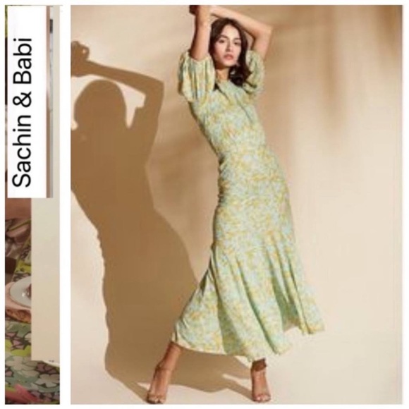 NWT Floral Chintz Pattern Spring Dress - Picture 1 of 7